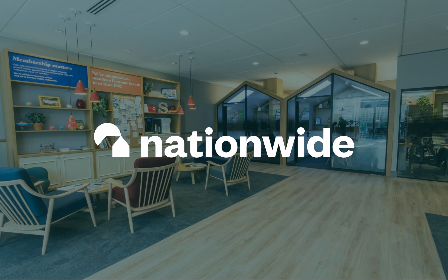 The Nationwide logo against an image background with a dark green tint overlay.