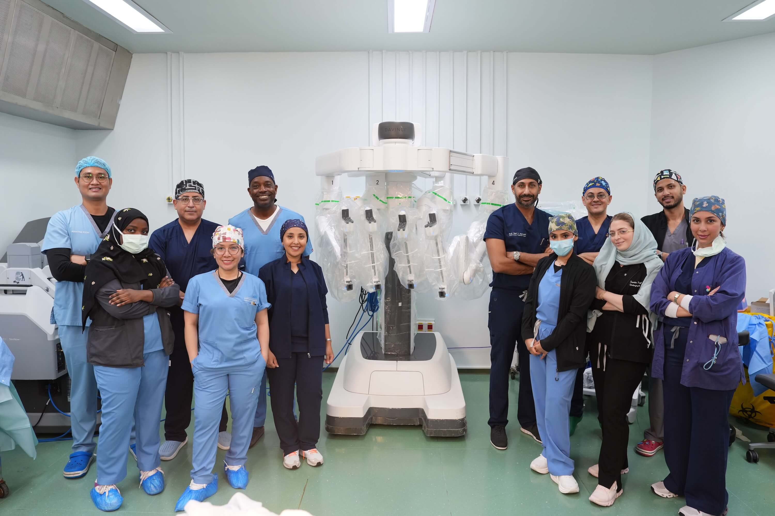 In a significant medical achievement, a multidisciplinary team at Dr. Soliman Fakeeh Hospital Jeddah successfully performed four thyroidectomy surgeries using the da Vinci robotic surgical system through a transoral approach.