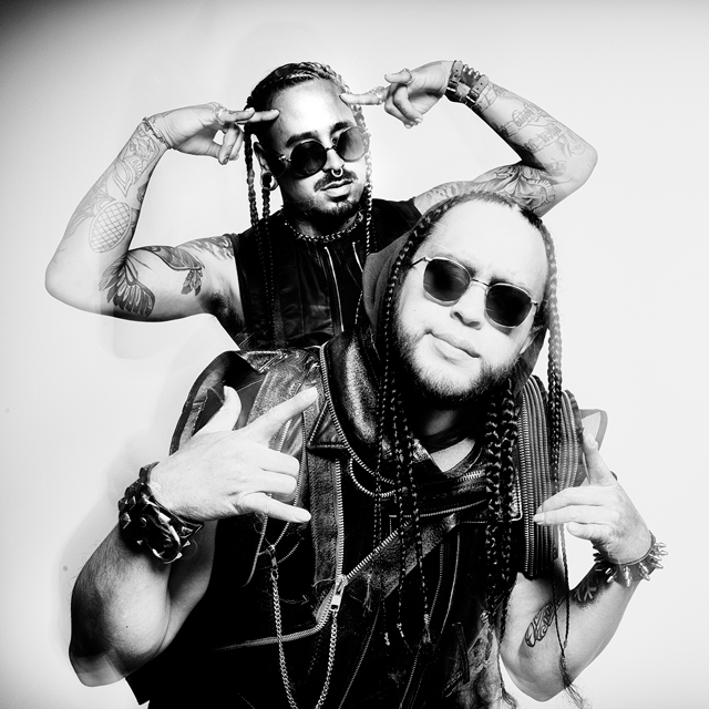 Portrait of Snotty Nose Rez Kids