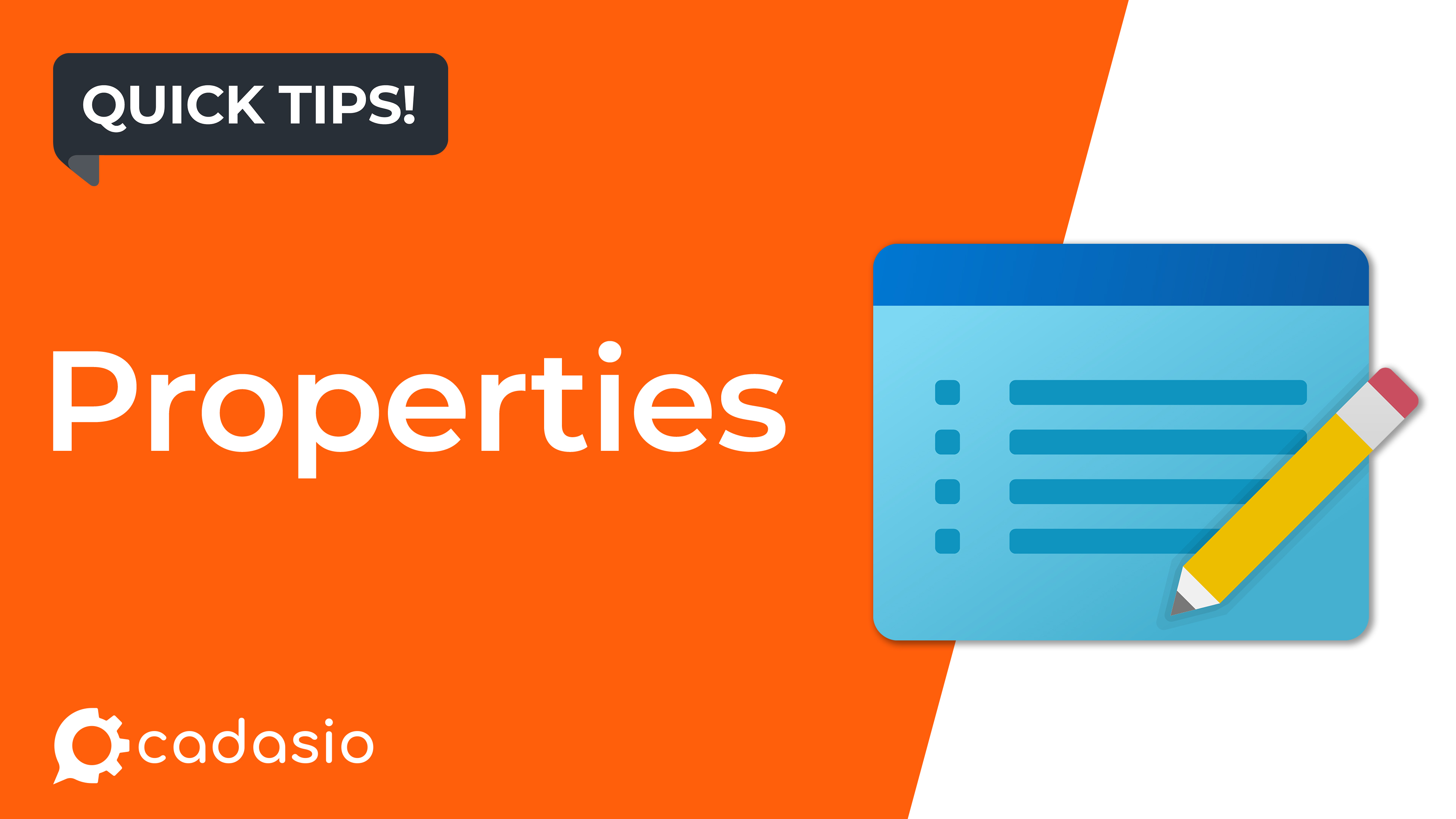 Learn how to use properties throughout Cadasio projects and layouts 