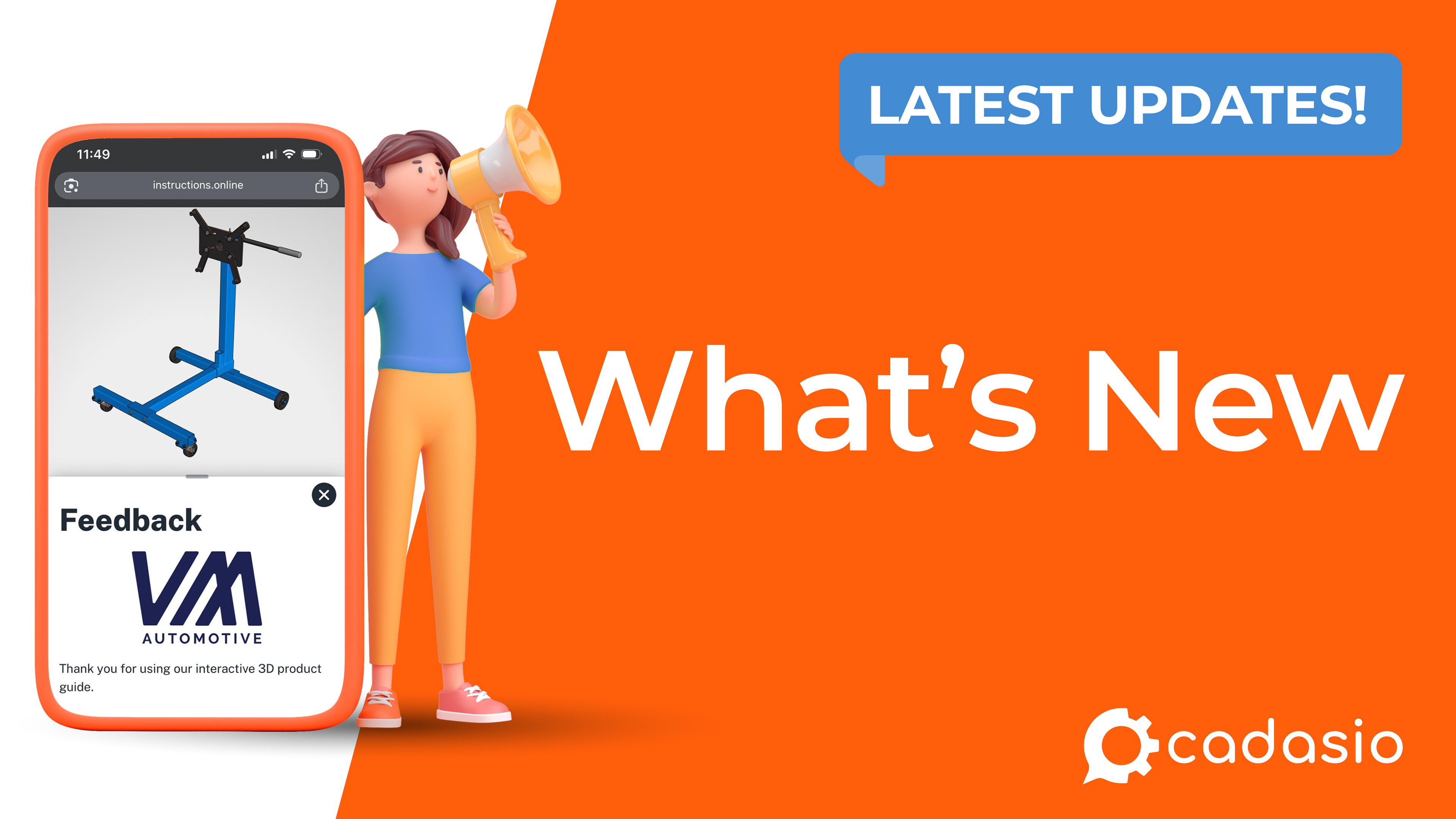 Learn about the latest Cadasio Updates with our whats new guide 2026