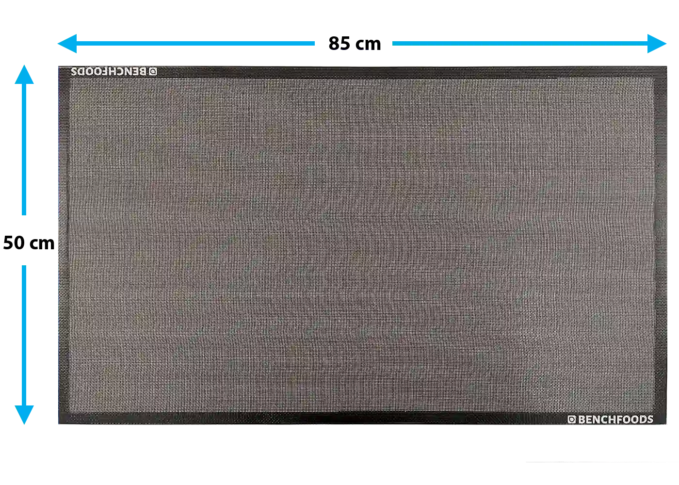 50 x 85cm Premium Silicone Non-Stick Mesh Mats