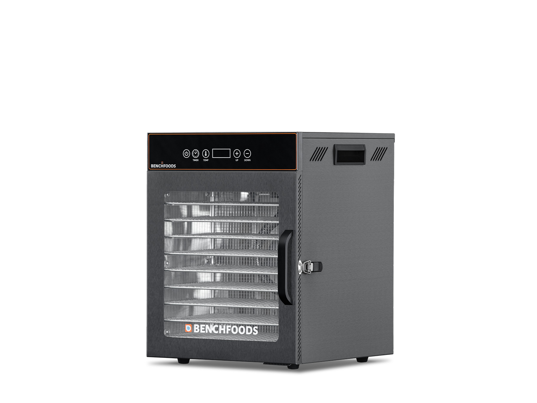 1 Zone / 10 Tray / 0.6m² Tray Area / Black Stainless Steel