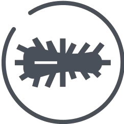 Foreign Material icon in grey