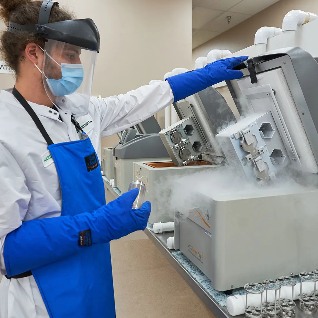 Lab Analyst Testing Edibles