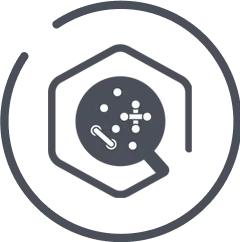 Micronutrient logo in grey and white