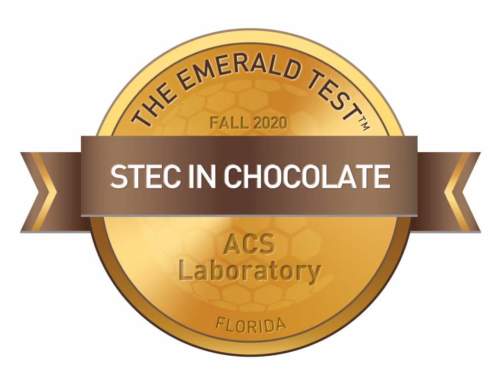 The award for STEC in Chocolate, Emerald Test Fall 2020 