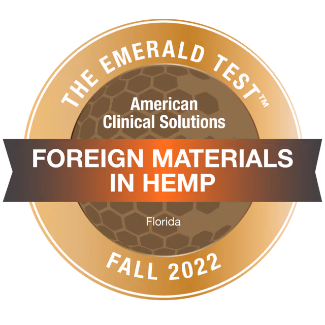 Foreign Materials in Hemp