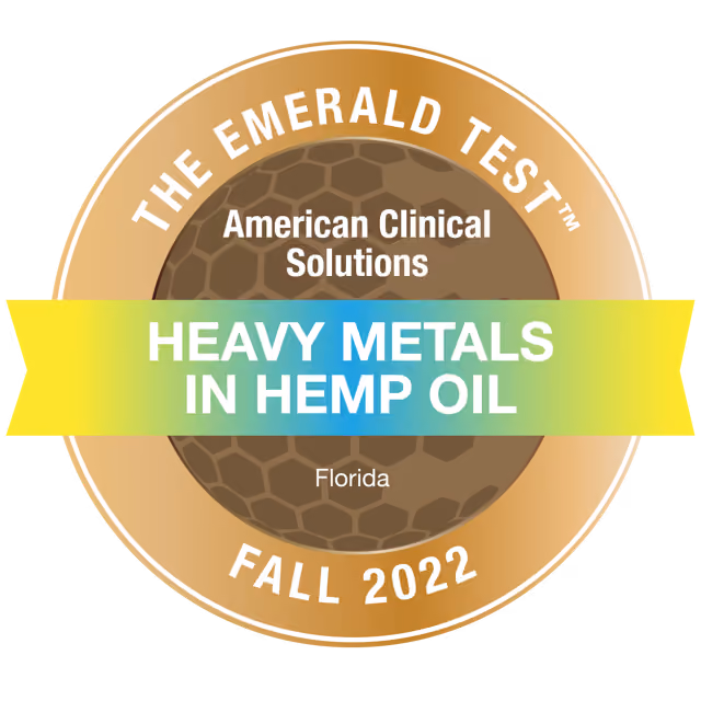 Heavy Metals in Hemp Oil