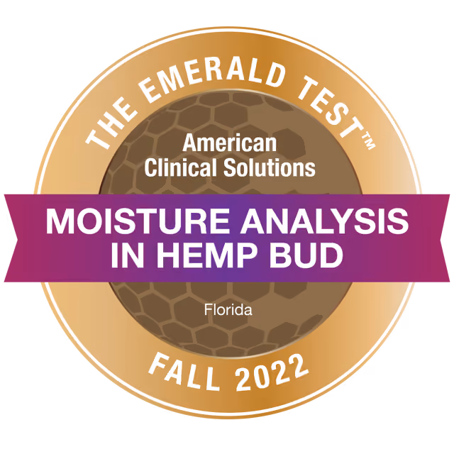Moisture Analysis in Hemp Bud