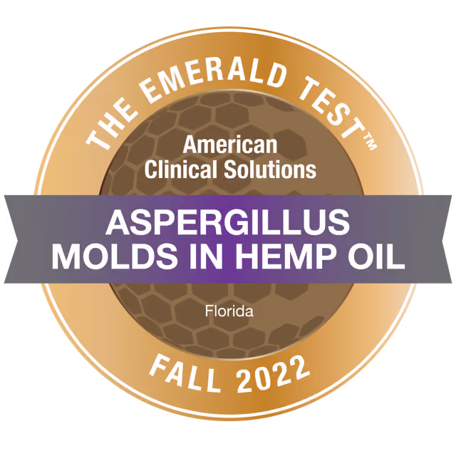 Aspergillus Molds in Hemp Oil