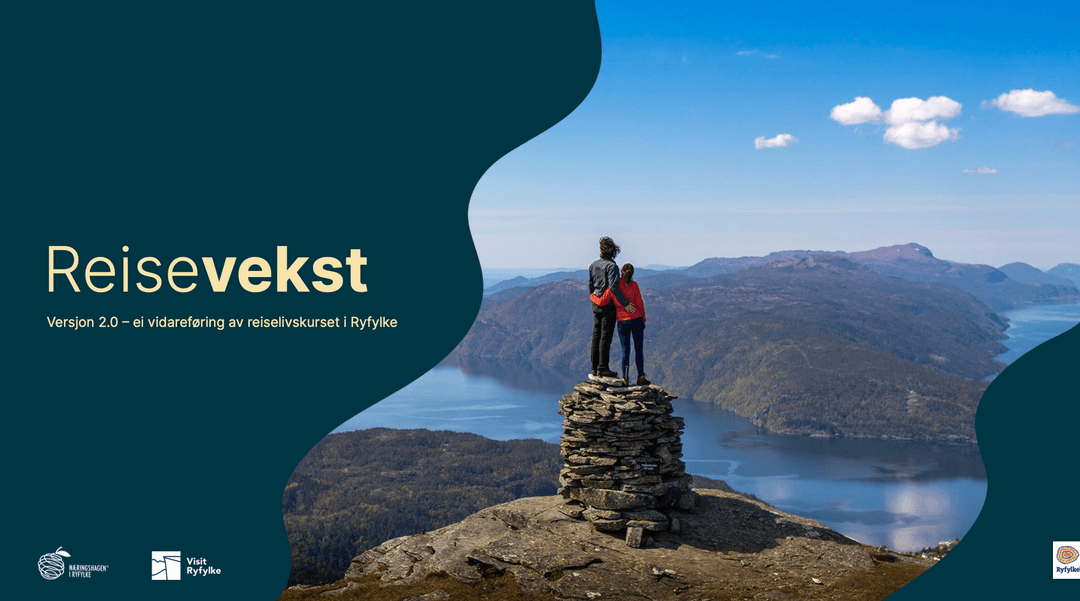 person på toppen av fjelltopp