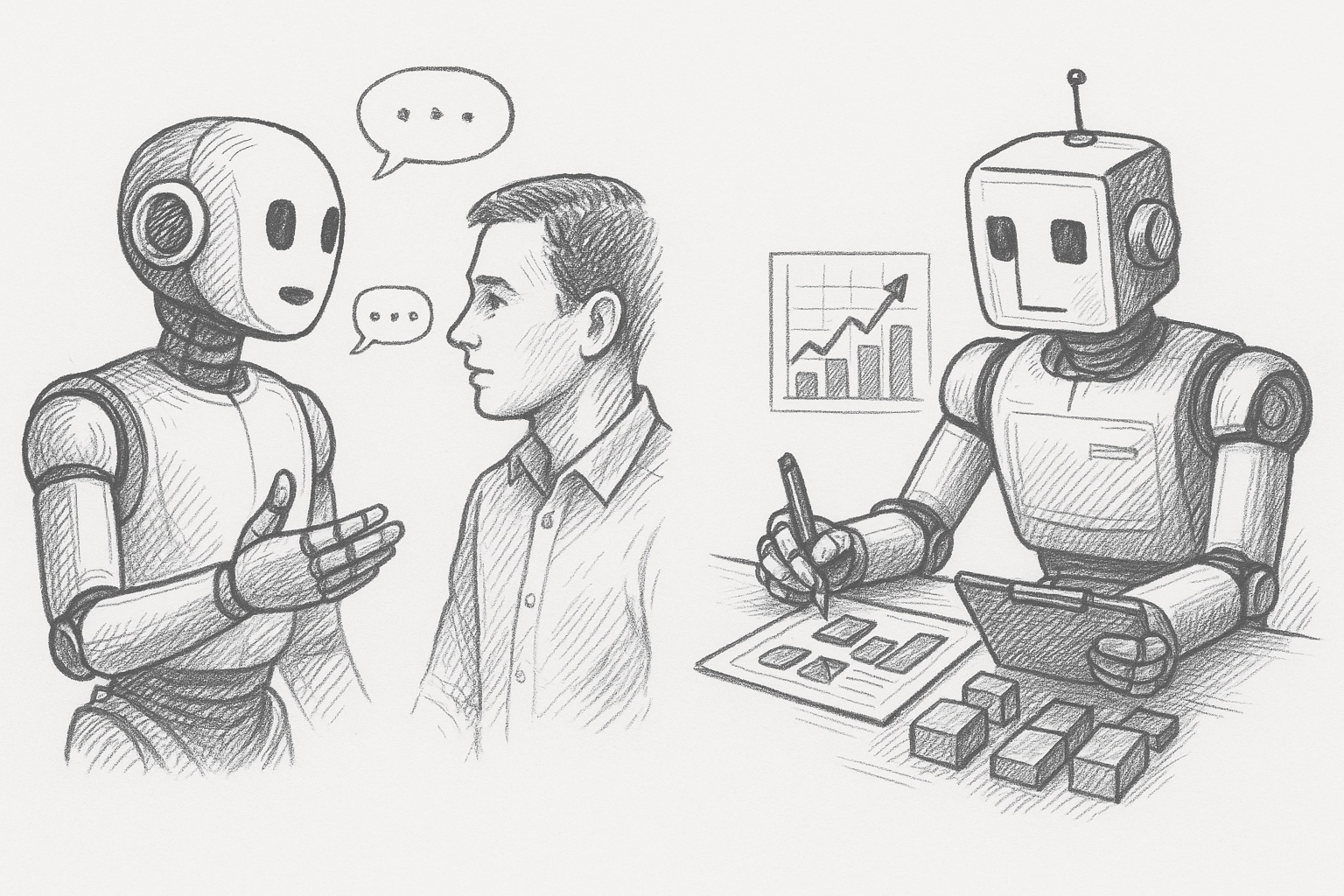 Comparativa entre asistente virtual y asesor de inversiones automatizado.