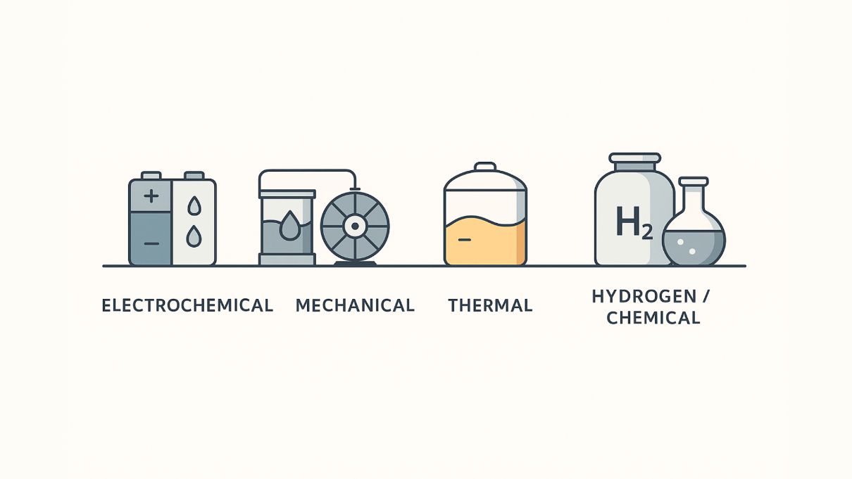 Different Types of Energy Storage Systems