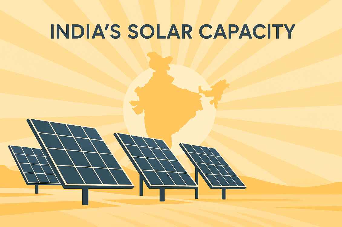 India's Solar Capacity: Accelerating Growth Towards a Renewable Future