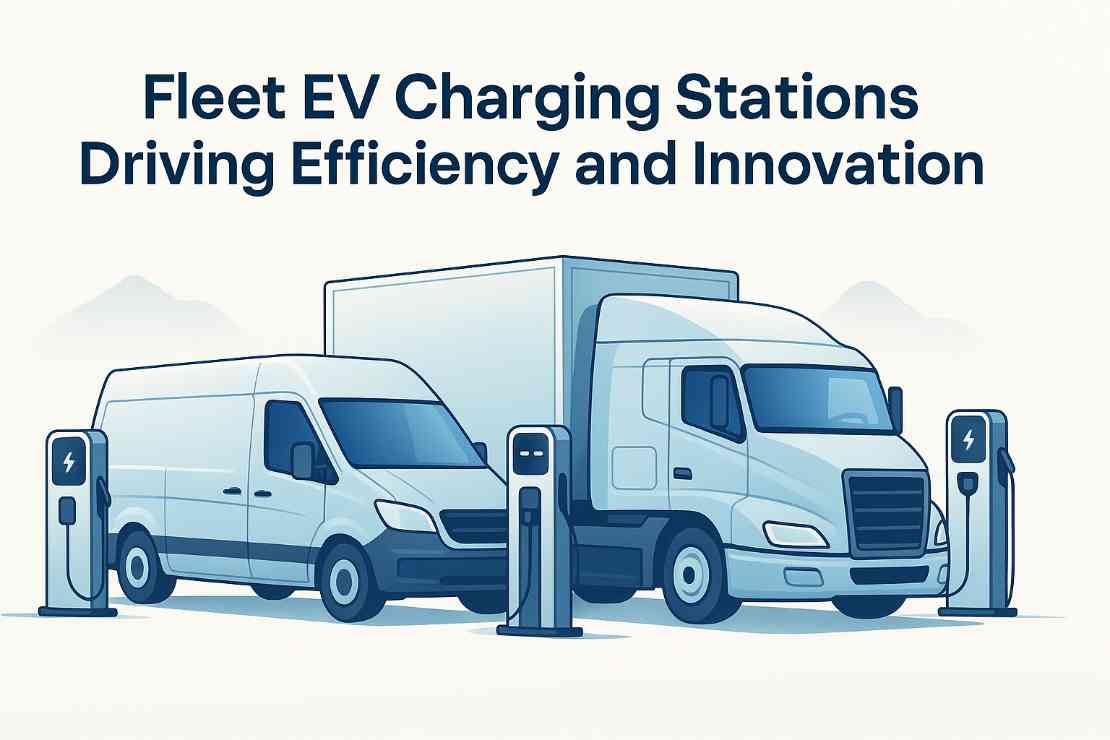 Fleet EV Charging Stations Driving Efficiency and Innovation