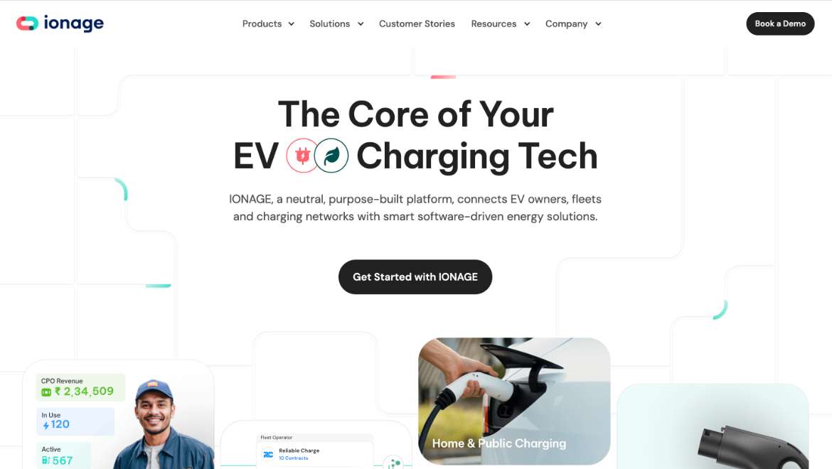 EV charging software