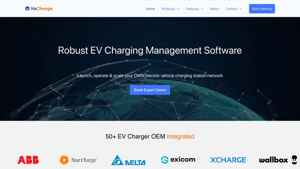 EV charging software