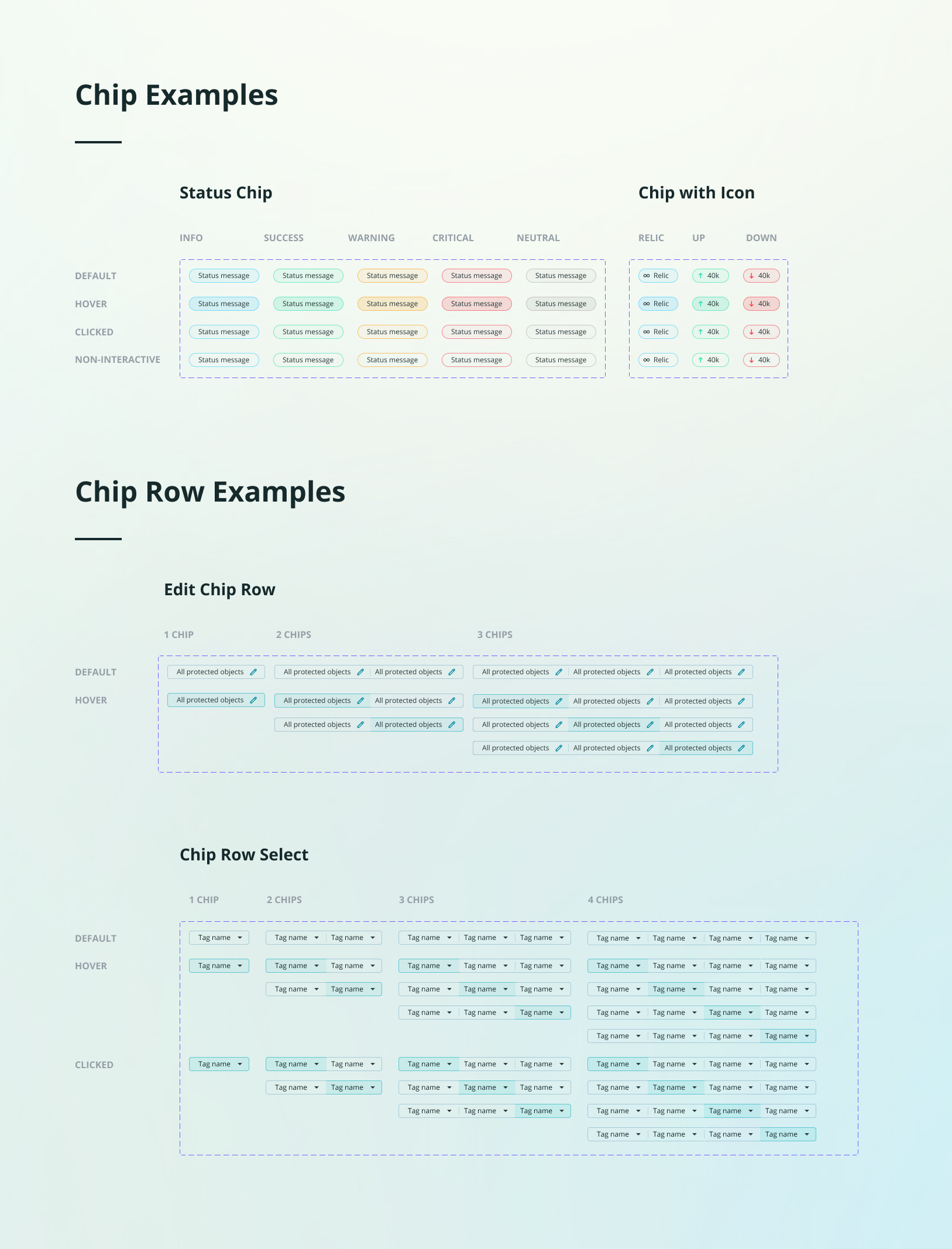 chips in bright theme library