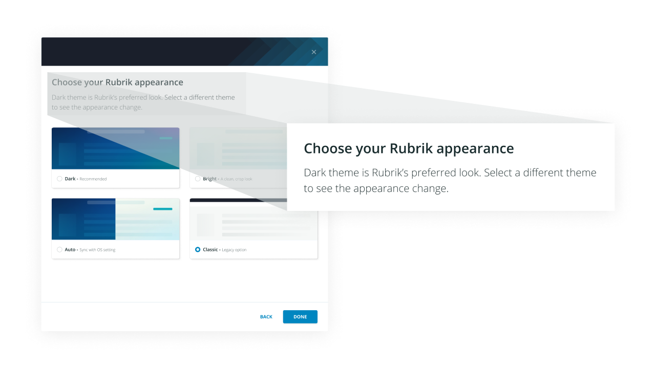 multi-step modal feedback