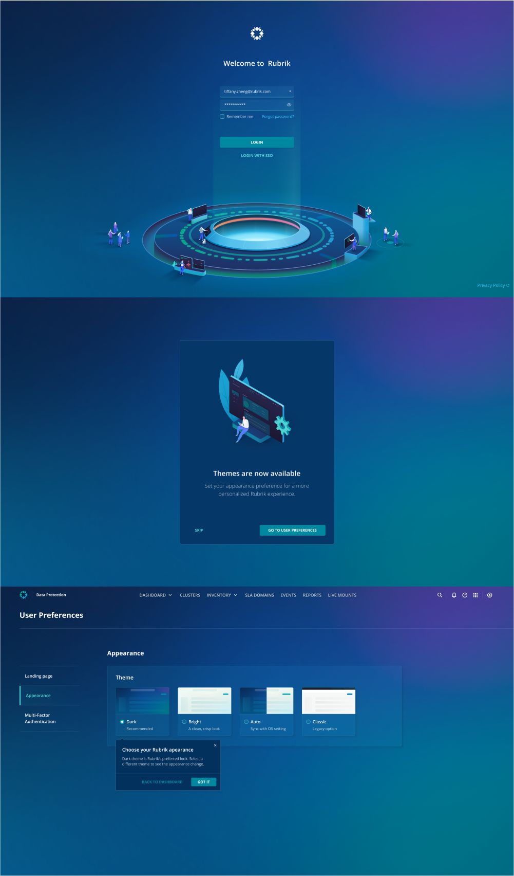 themes final designs dark