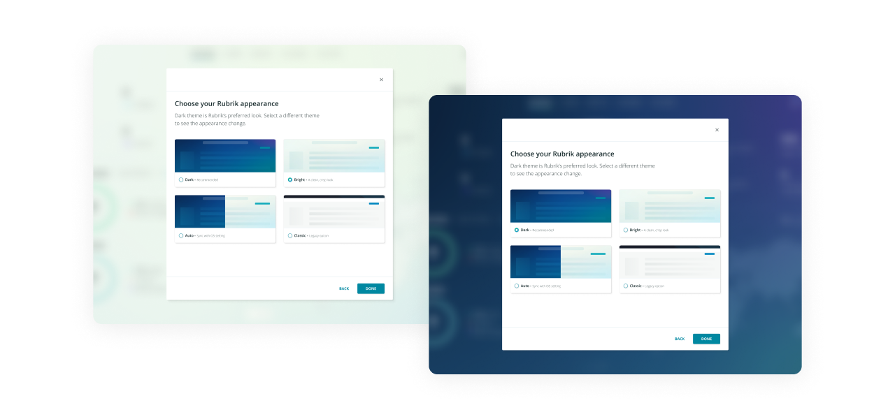 multi=step modal theme preview