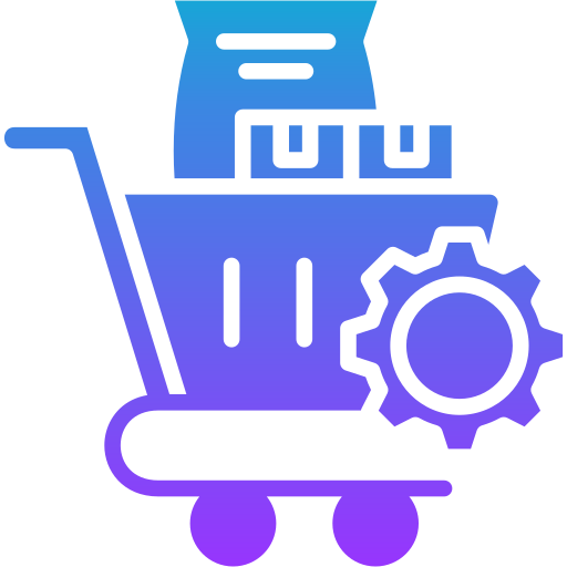 Icon representing B2B Desk Research Services for business-to-business market analysis