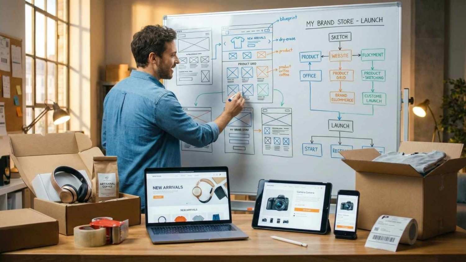 Helping a Passionate Ecommerce Seller Build His Own Store in a Competitive Yoga Market