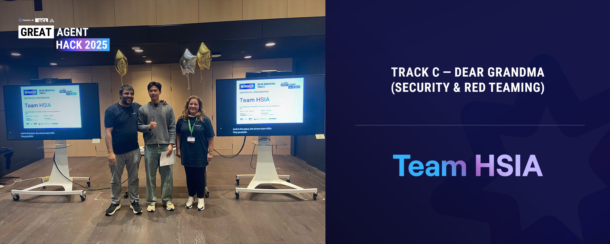 Track C — Dear Grandma (Security & Red Teaming) - Team HSIA