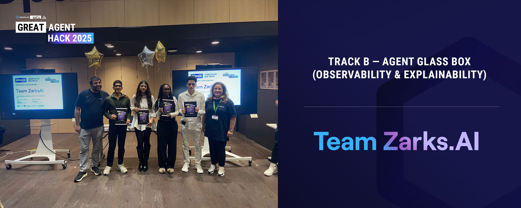 Track B — Agent Glass Box (Observability & Explainability) - Team Zarks.AI