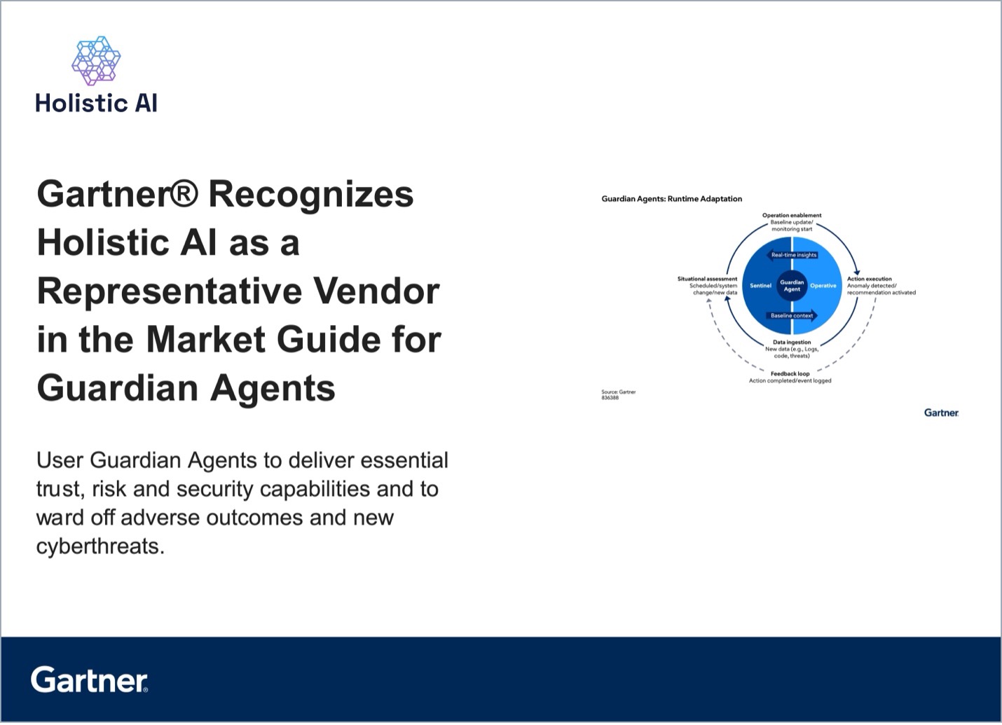 Gartner® Recognizes Holistic AI as a Representative Vendor in its Market Guide for Guardian Agents