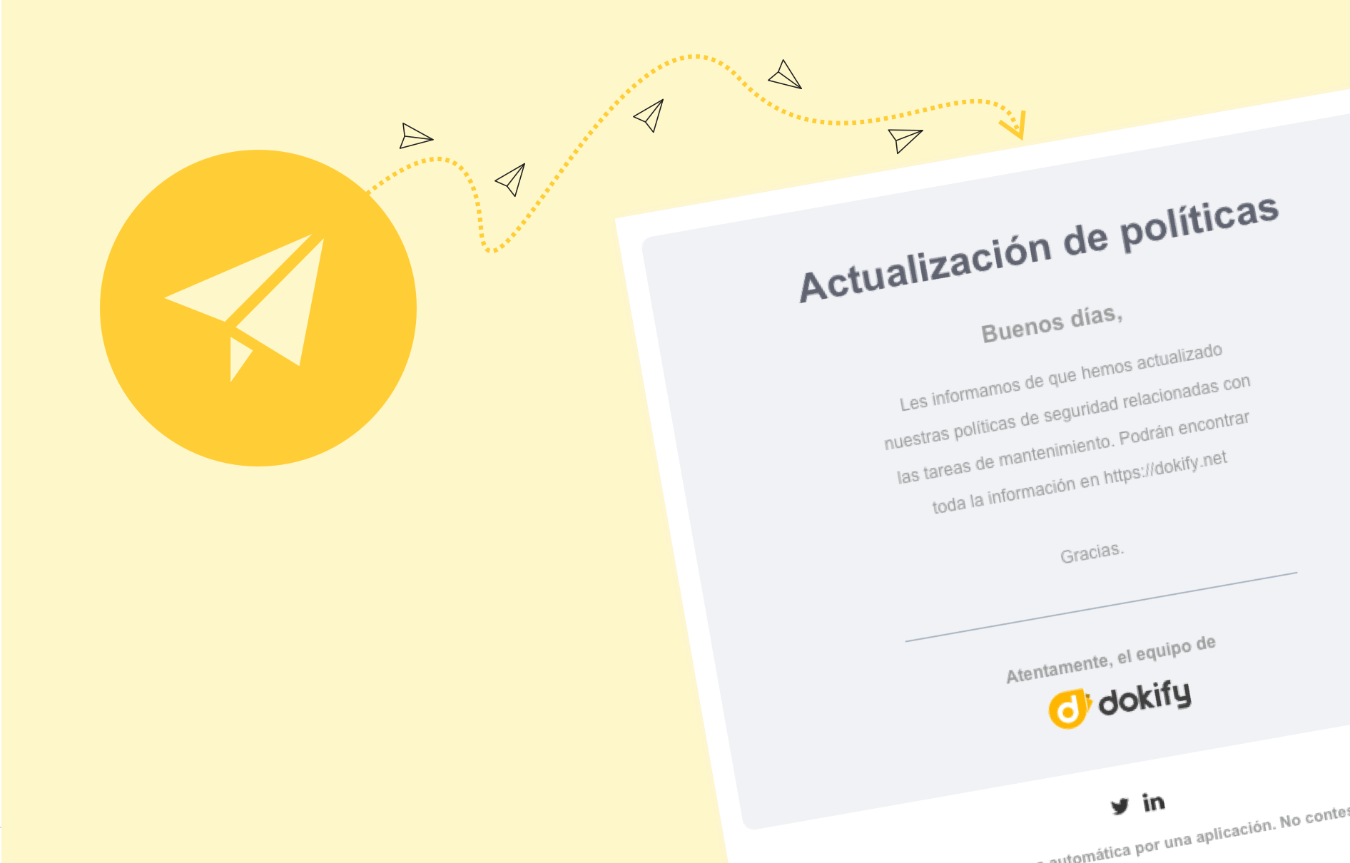 Feature de actualización de políticas