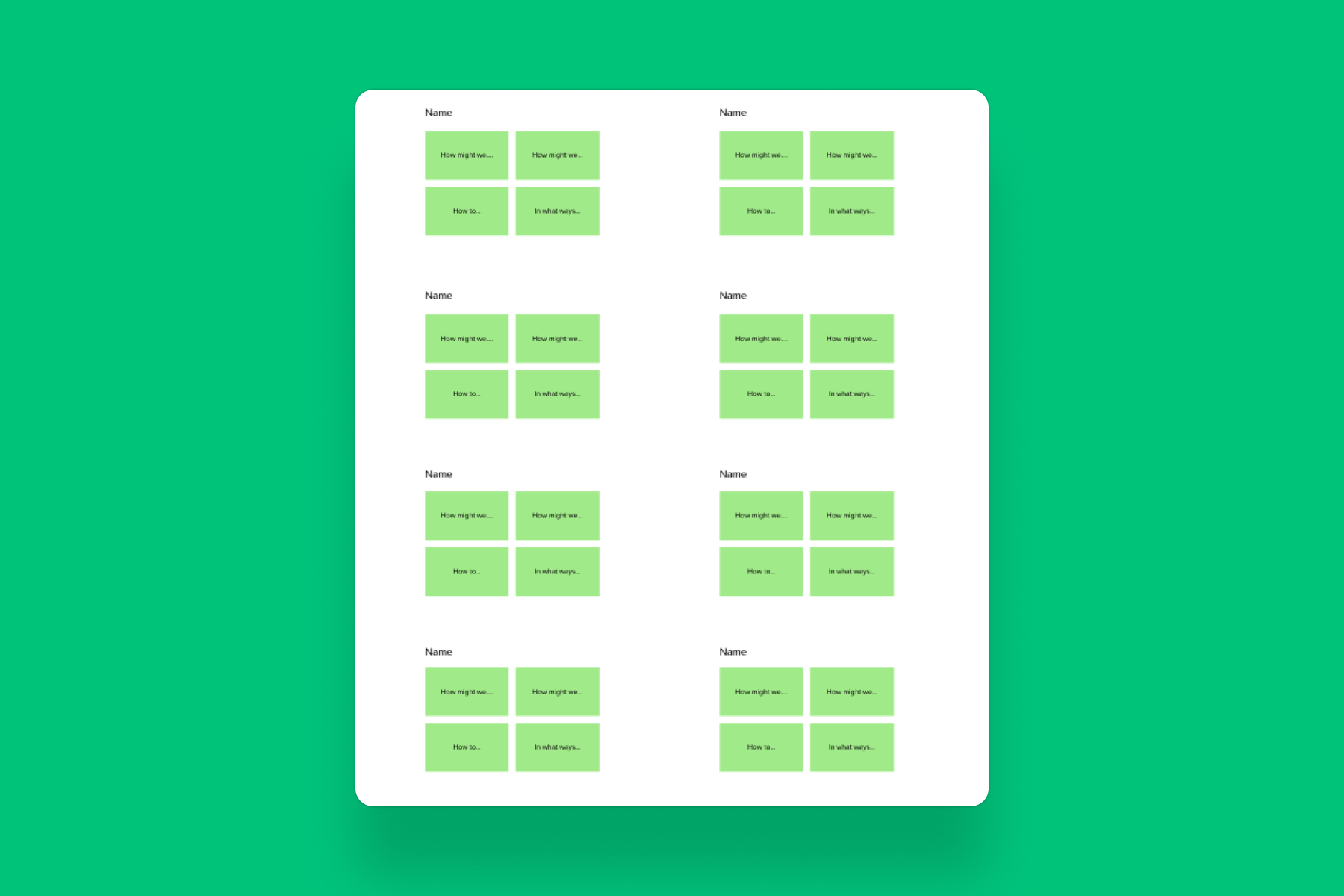 Jumpstart discussions toward solving the right problem in the best way, by using phrases that encourage broad thinking.