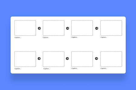 Storyboard Template for Creative Visual Planning | Mural