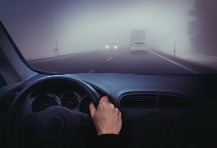 manejar con neblina en Chile