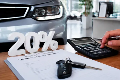 Cuanto de pie necesitas para un credito automotriz en Chile