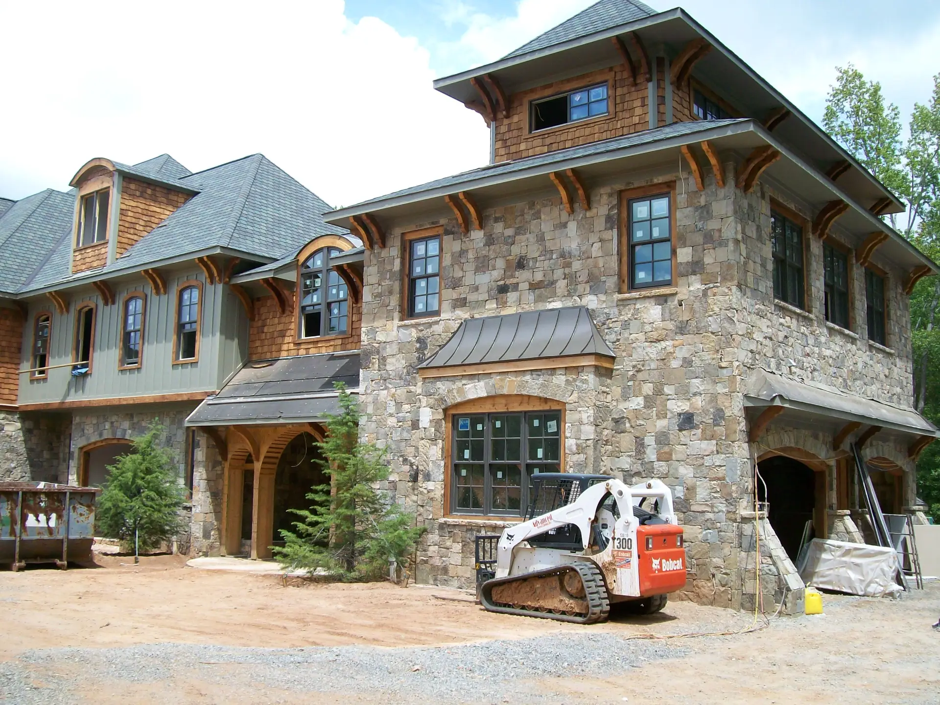 Custom home construction in Roswell Georgia by custom home builder Ensign Luxury Homes