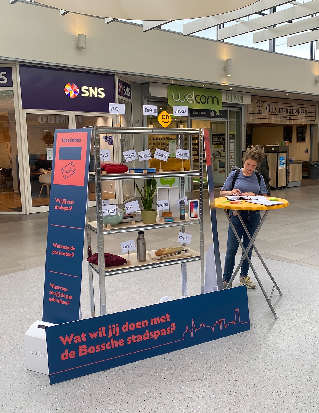 foto van de stand