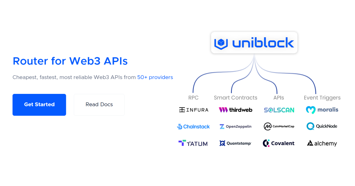 Uniblock: Router for Web3 APIs