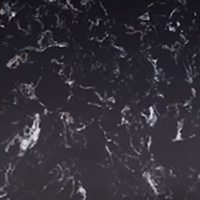 Black quartz tabletop surface sample