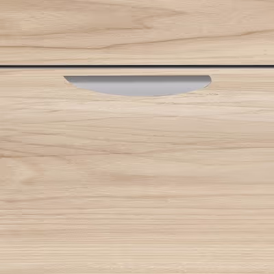 American Elm desk/table hardware detail