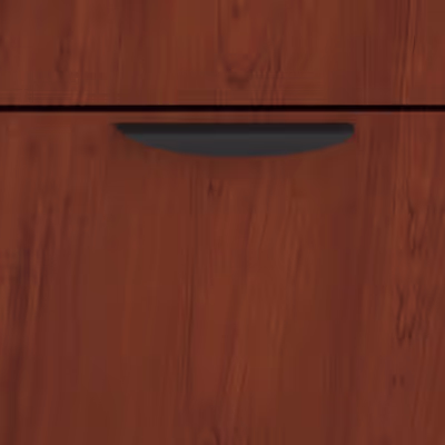 Cherry desk/table hardware detail