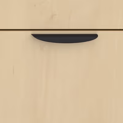 Maple desk/table hardware detail