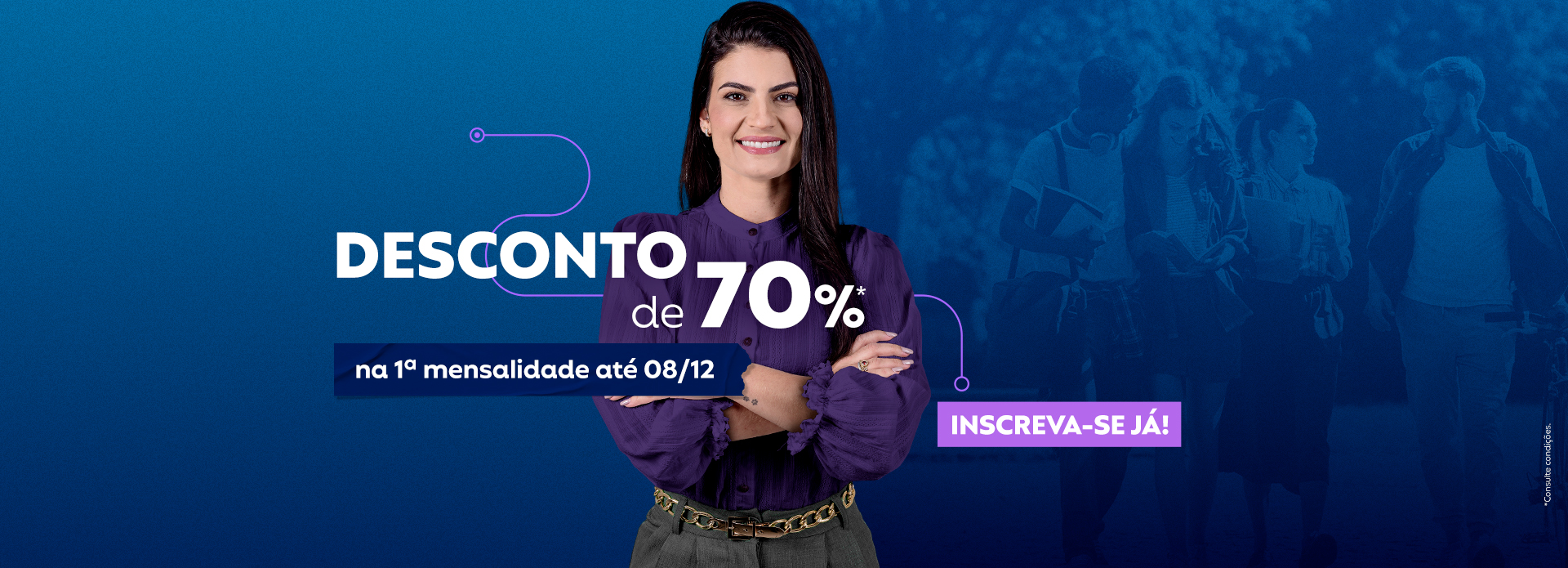 Banner | Campanha 2026 | Desconto 70% | UNILESTE