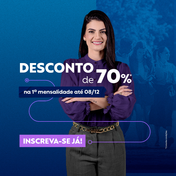 Banner | Campanha 2026 | Desconto 70% | UNILESTE