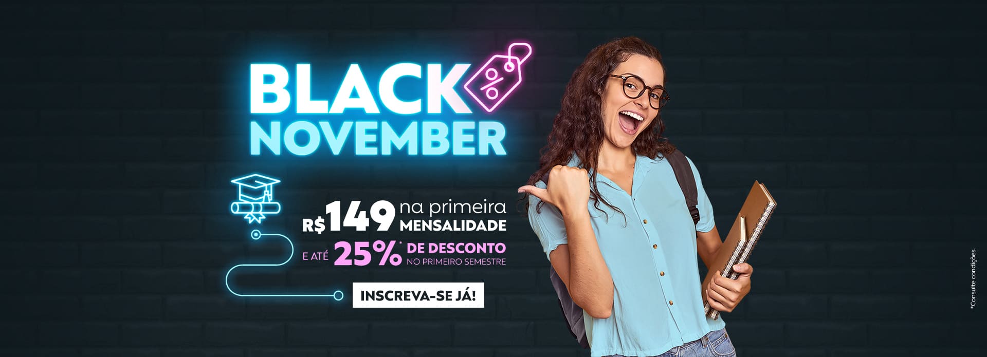 Banner | Campanha 2026 | BLACK FRIDAY | Desconto 149 | FICR