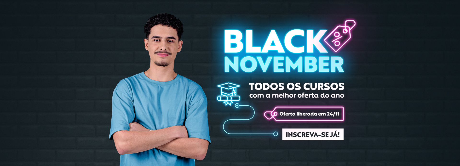 Banner | Campanha 2026 | BLACK FRIDAY | Desconto Geral | UNILESTE