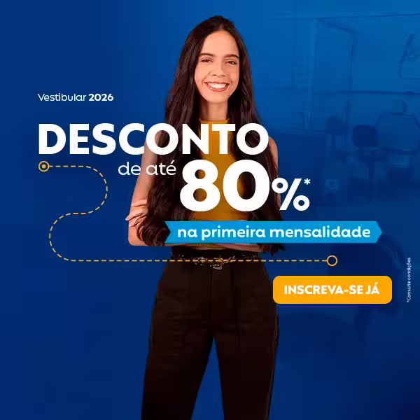 Banner | Campanha 2026.2 | Institucional | Desconto 80% | UNILESTE