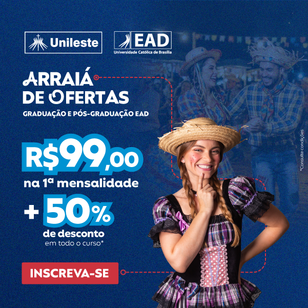 Banner | Campanha 2026 | Institucional | Arraiá | EAD UNILESTE