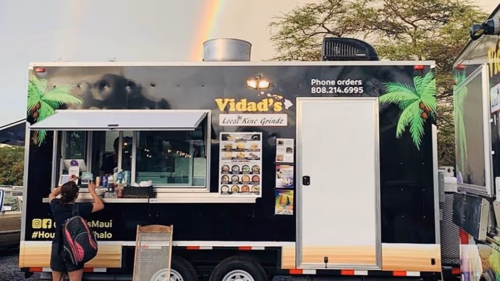 Vidad Food Truck on Maui Photo courtesy @vidadsmaui